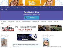 Tablet Screenshot of free-dating-sites.net